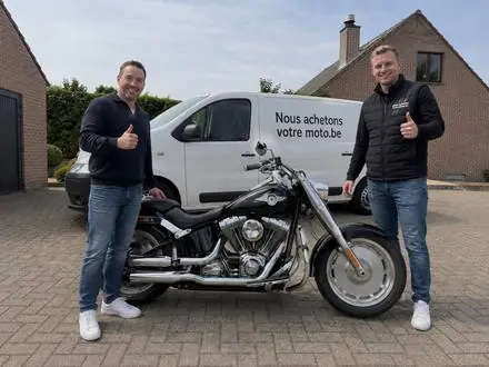 Harley Fat Boy sold